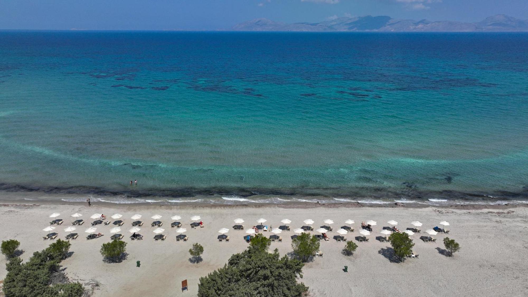 Achilleas Beach Hotel Adults Only Masztihári Kültér fotó